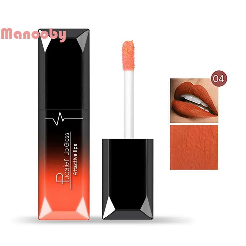 

Manooby Beauty Lipgloss Red Velvet Gloss Matte Tint Liquid Lipstick Makeup Waterproof Matte Lipstick Liquid Batom Mate 2018