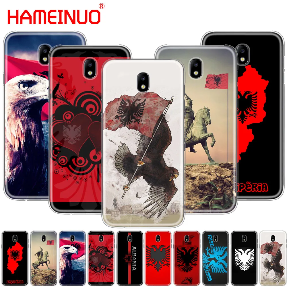 

HAMEINUO Albania flag cover phone case for Samsung Galaxy J3 J5 J7 2017 J527 J727 J327 J330 J530 J730 PRO