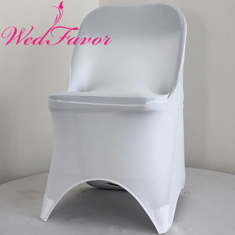 WedFavor 50 шт. спандекс лайкра складные чехлы для стульев для гостиницы Банкет Свадебные украшения