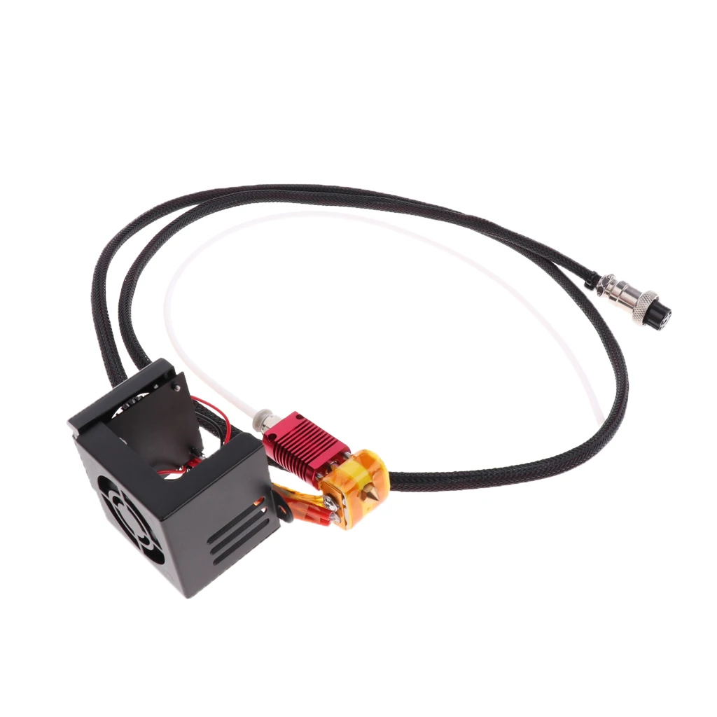 

MagiDeal 3D Printer Parts Extruder Hotend Kit Nozzle for Creality CR-10 3D Printer