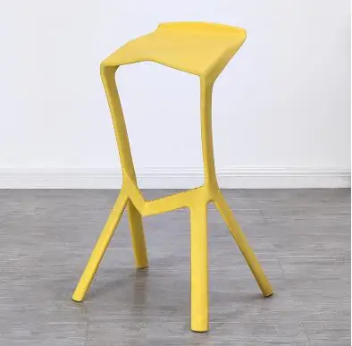 Simple modern bar chair Nordic casual plastic bar stool creative personality designer shark mouth high chair .0 Simple modern bar chair Nordic casual plastic bar stool creative personality designer shark mouth high chair .0