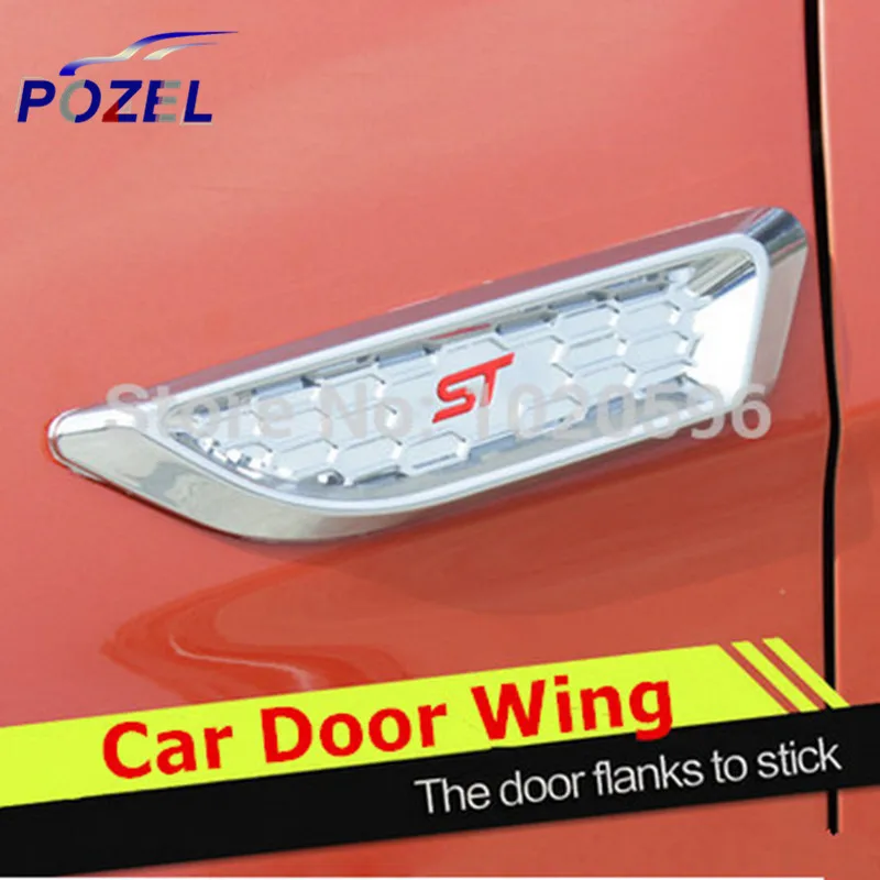 Buy Car Side Air Vent Car Door Wing Sticker Engine