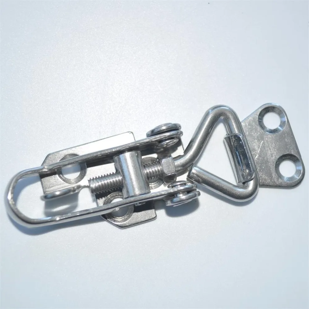 

2pcs Boat Locker Hatch Anti-Rattle Latch Fastener Clamp Marine Stainless Steel