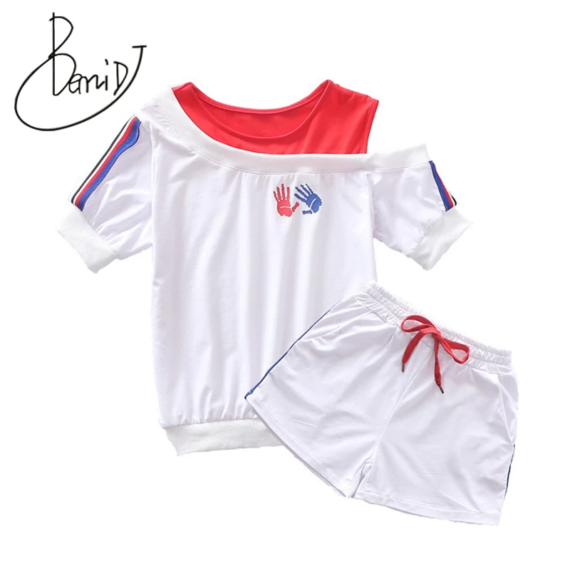 

2019 Summer Fashion Toddler Baby Girl Clothes Striped Top+Shorts 2pcs Clothing Sets Pants Outfits Girls Pullover Sleeveless vest