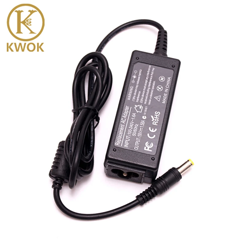 Адаптер для ноутбука acer aspire liteon 19 в 5 А 1 7 * мм 30 Вт|adapter 19v|adapter 19v 1.58alaptop adapter |