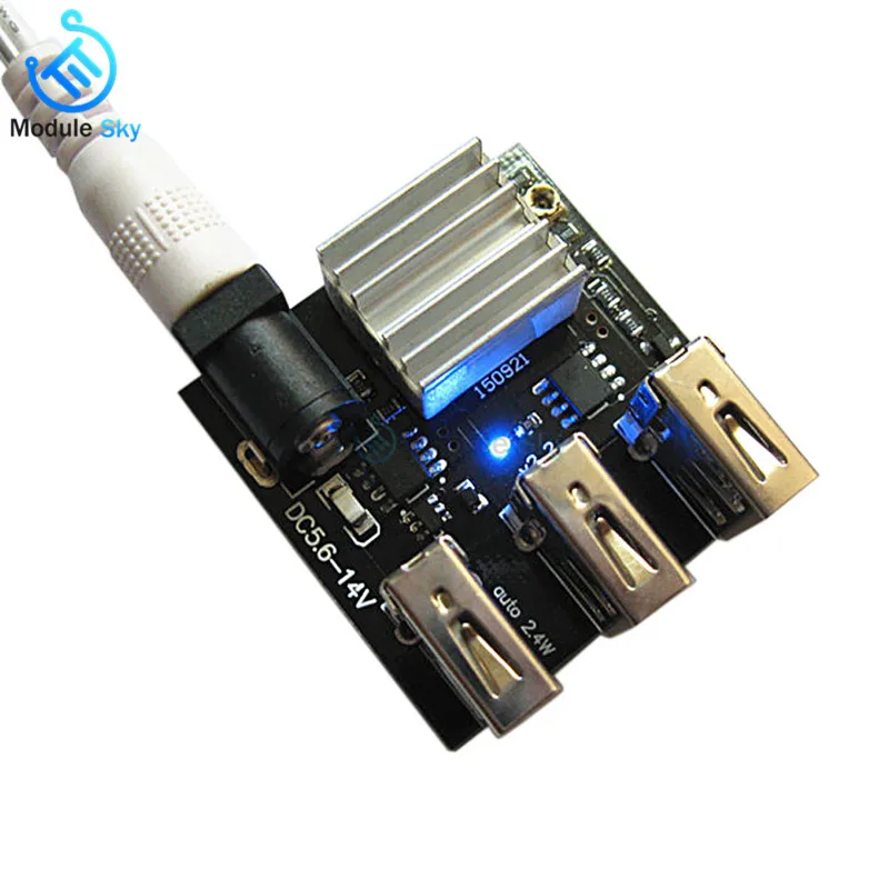 bank dc-9 power Down Step 5V To DC USB 8A 3 Module Mini Charging 9V/12V DC bank dc-9 power Down Step 5V To DC USB 8A 3 Module Mini Charging 9V/12V DC