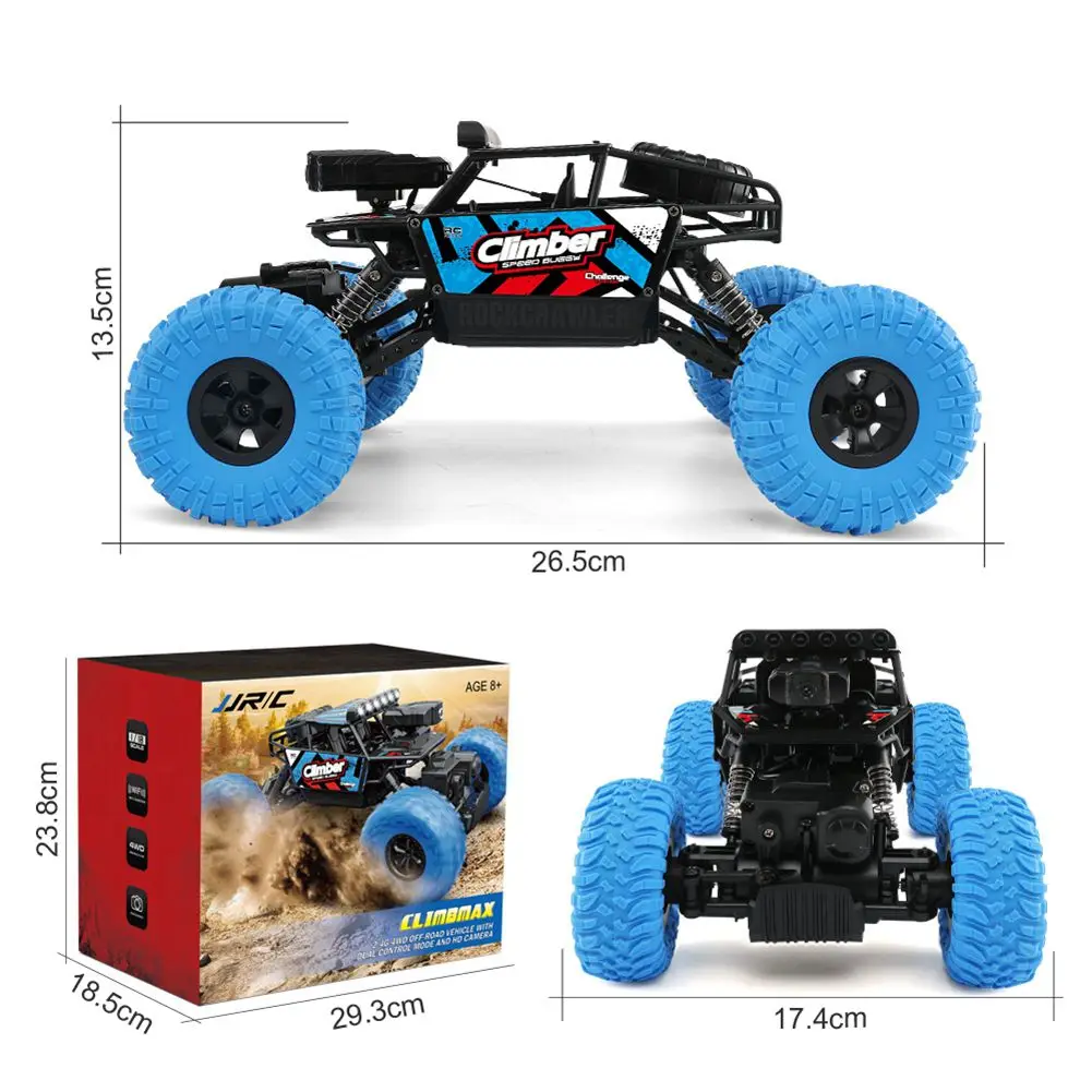 JJRC Q45 RC автомобили 1/18 2 4 ГГц 4WD внедорожных автомобилей Wi Fi FPV 480 P Камера приложение