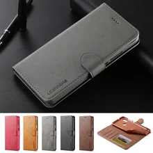 Чехол-книжка для Xiaomi Redmi 7, кожаный чехол-бумажник, чехол для телефона Redmi 7, роскошный чехол со слотом для карт, подставка, откидная крышка