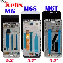 Recambio de pantalla táctil LCD para Meizu M6, M711H, M711M, M711Q, M6 S, M712H, M712Q, MEIZU M6 T, M811Q