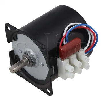 

220V AC 40RPM Synchronous Reduction Gear Motor Black