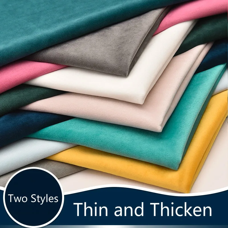 

100x145cm Velvet Fabrics For Sewing DIY Handmade Home Textile Cloth For Toy Plush Fabric Patchwork Solid Color Hollandais Velvet