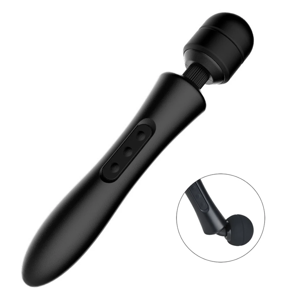 Huge Powerful Vibrator Massager,Sex Toys for Women Clitoris Stimulator AV Magic Wand 20 modes USB Rechargeable G spot Vibrator Huge Powerful Vibrator Massager,Sex Toys for Women Clitoris Stimulator AV Magic Wand 20 modes USB Rechargeable G spot Vibrator