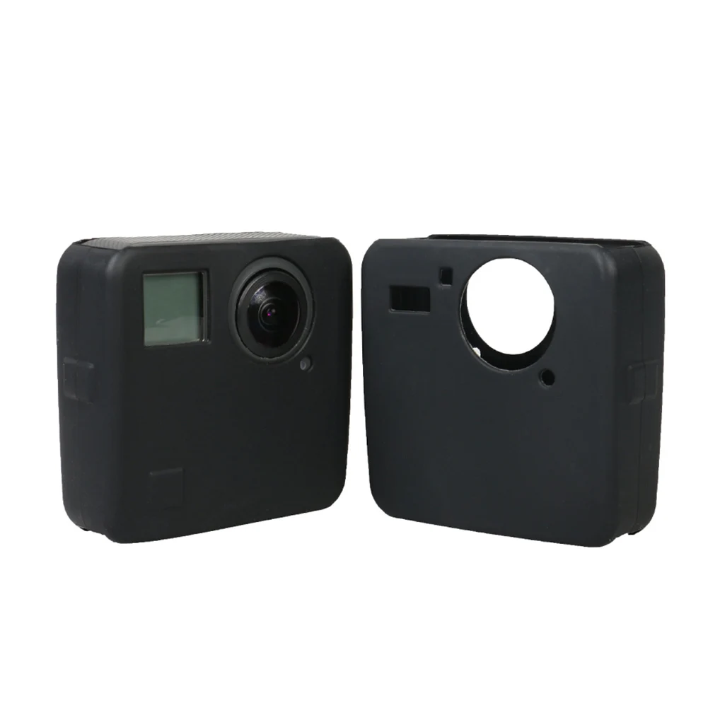 Storage Bag+ Lens Cap+ Silicone Cover+ Plastic Guide Rail for Gopro Fusion Camera Accessories Set