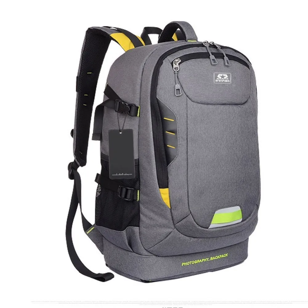 bilder für Fotografie DSLR SLR Kameratasche Rucksack mit Gepolsterte Trennwände einfügen stativ Halter für Canon 700D Nikon D7200 D5300 Sony A7 24 bilder für Fotografie DSLR SLR Kameratasche Rucksack mit Gepolsterte Trennwände einfügen stativ Halter für Canon 700D Nikon D7200 D5300 Sony A7 24