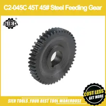/C2-045C 45 T 45# Сталь подающее зубчатое колесо/Зиг C2/C3 металлический Шестерни