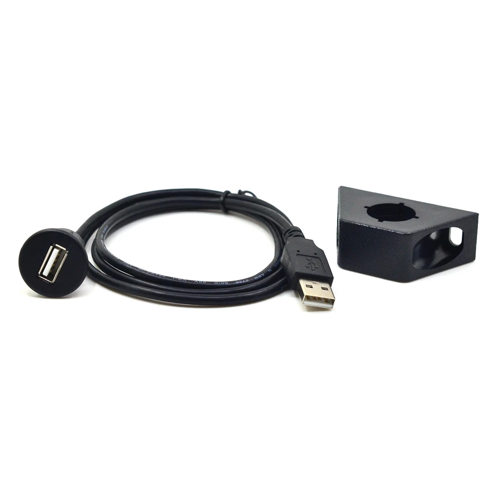 Маленький Удлинительный кабель USB 2 0 штекер гнездо AUX панель для автомобиля