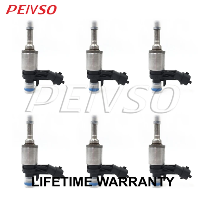 

6x 0261500303 FJ1152 12634491 12663380 GDI fuel injector for BUICK&CHEVROLET ENCLAVE / TRAVERSE 3.6L V6