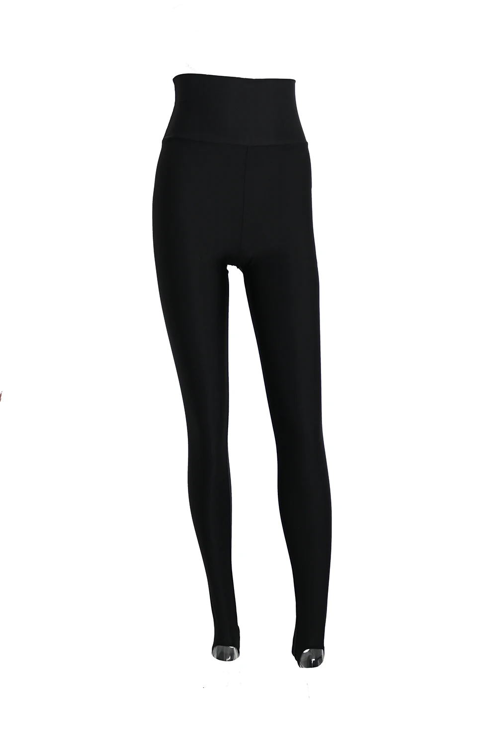 fleece lined leggings SPEERISE Women's Solid Black Fitness Skinny Stirrup High Waist Legging Dance Spandex Pants for Women Gym Stretch Trousers zyia leggings