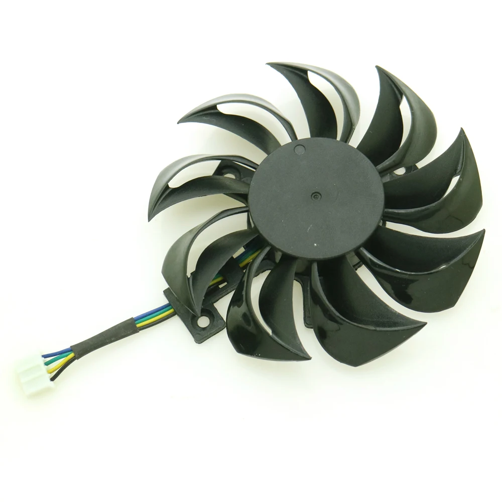 Ventoinha Vga Ga81b2u-pfta 12v 0.38a 4pin 75 mm 40*40*40 mm para Calendário Placa Gráfica Cooler Ventiladores e resfriadores - Imagem 6
