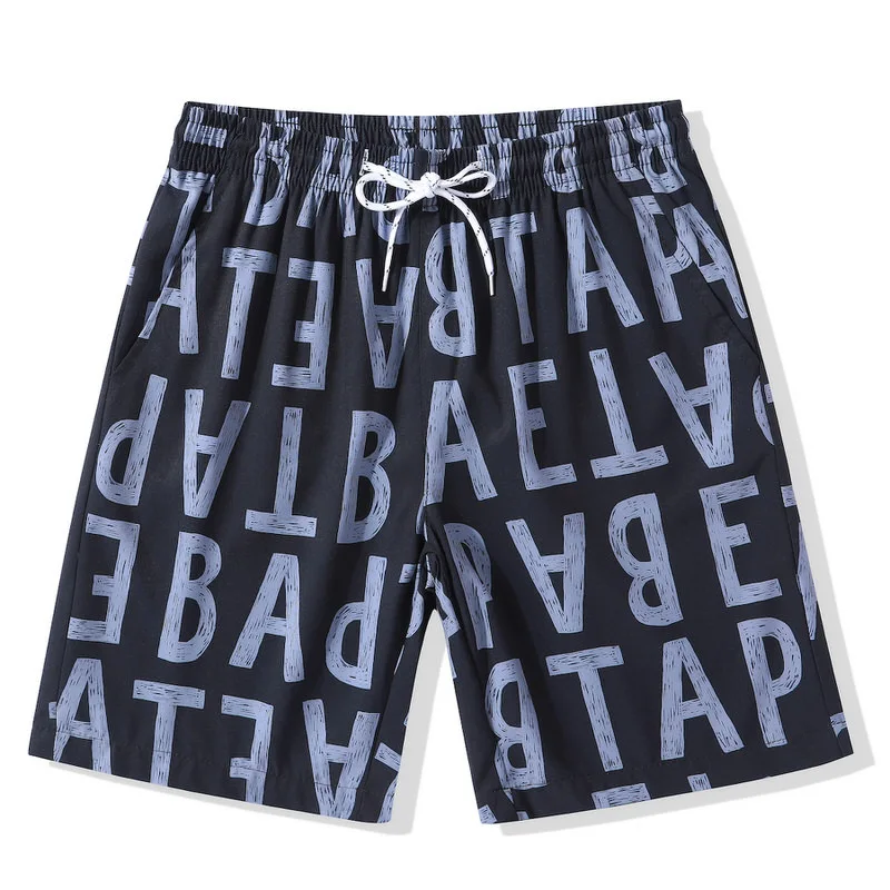 SingleRoad летние пляжные обшитые мужские шорты новая одежда для плавания эластичная резинка на талии быстросохнущие плавки для плавания для пары шорты для женщин - Цвет: shorts for men 2