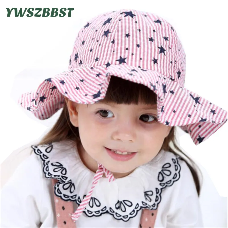 New Spring Summer Baby Sun Hat for Girls Boys Sun Caps Toddler Kids