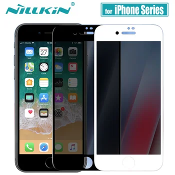 

Nilkin for iPhone X 8 7 Plus Anti Spy Screen Protector Nillkin 3D AP+Max Anti Glare Privacy Tempered Glass Flim for iPhone X 8 7