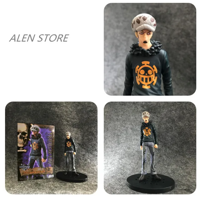Cheap ALEN 17cm One piece Trafalgar Law Anime Cartoon Action Figure PVC toys Collection figures for friends gifts Cheap ALEN 17cm One piece Trafalgar Law Anime Cartoon Action Figure PVC toys Collection figures for friends gifts