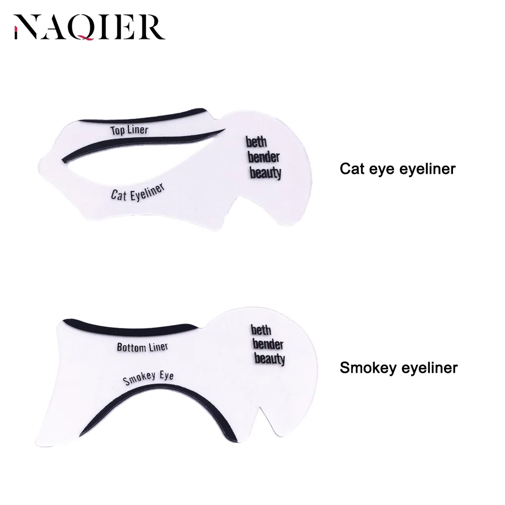 NAQIER 10 шт. карандаш для глаз трафарет кошка рыбий хвост двукрылая подводка модели