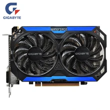 GIGABYTE оригинальный GPU GTX 960 4GD5 видеокарта 128Bit GM206 GDDR5 Графика для NVIDIA карта Geforce GTX960 4 Гб GV-N960OC-4GD