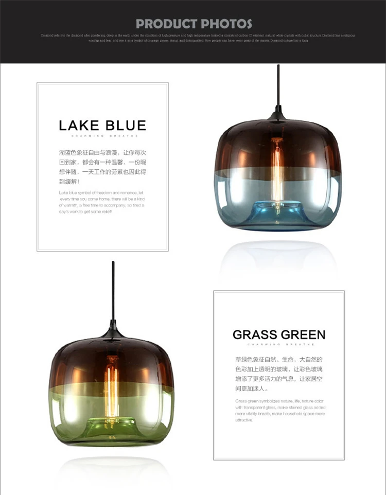 Nordic персонализированные гальванические стеклянные бусины подвесные лампы для ресторана минималистский барная люстра Костюмы магазин
