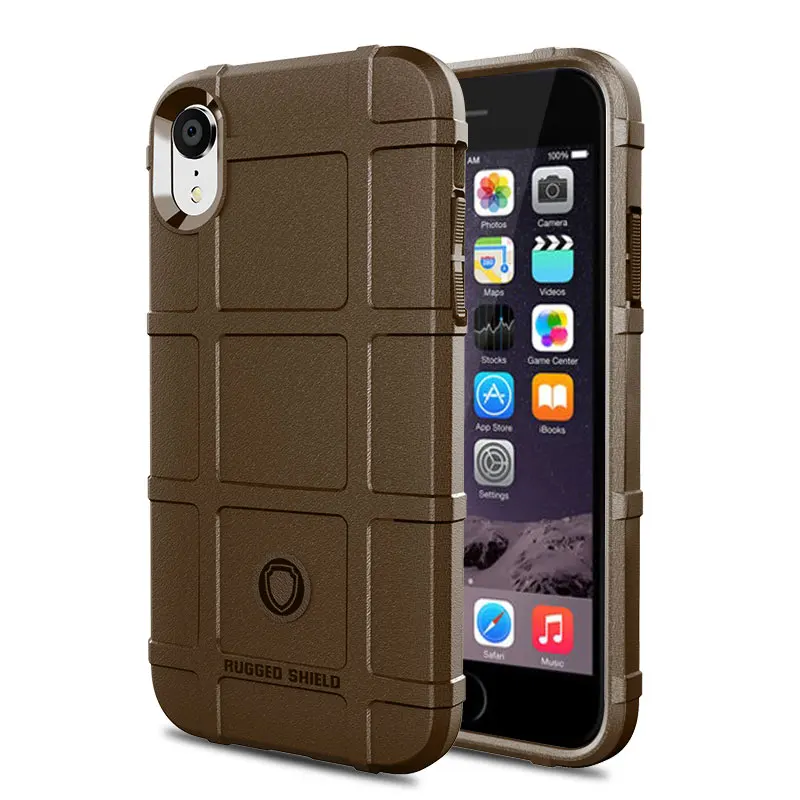 Armor Case for Iphone XS MAX For Iphone XR Cover Silicone