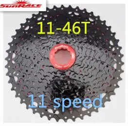 Sunracing CSMX8 11-46T 11 скоростей MTB велосипед кассета свободного хода широкоугольный велосипед mtb кассета свободного хода 11-46T Супер светильник 480 г