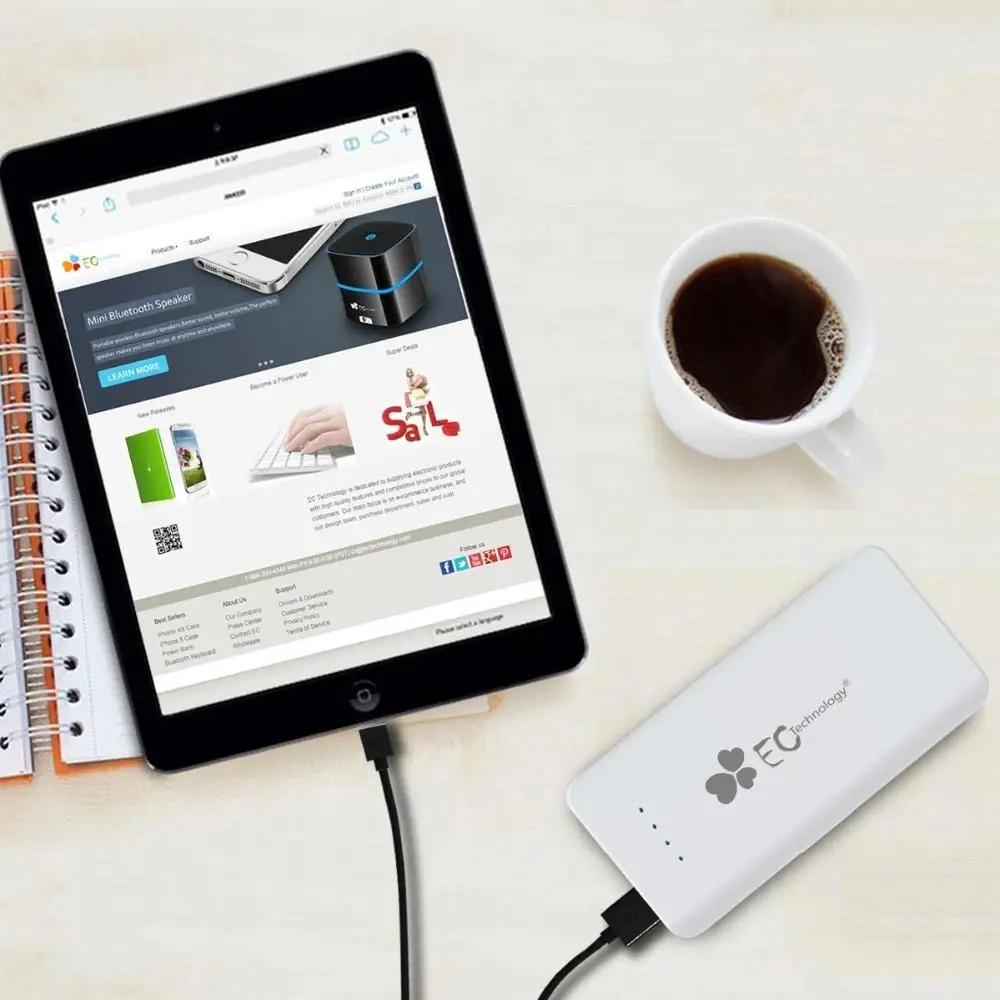 18650 power Bank EC technology bank 20000 мАч портативное зарядное устройство высокой емкости
