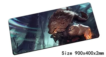 

cool Udyr mouse pad 90x40cm pad mouse lol notbook computer mousepad Spirit Walker gaming padmouse gamer laptop mouse mats