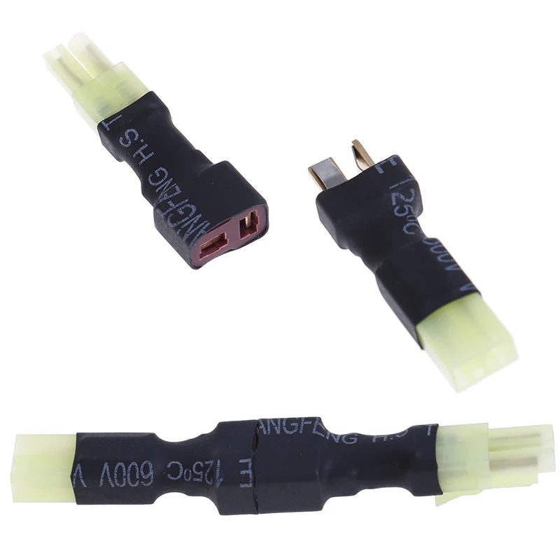 

Mini 2Pcs/set Wireless T Plug Male / Female to Tamiya Female / Male T Plug High Quality Connector Adapter New Arrival