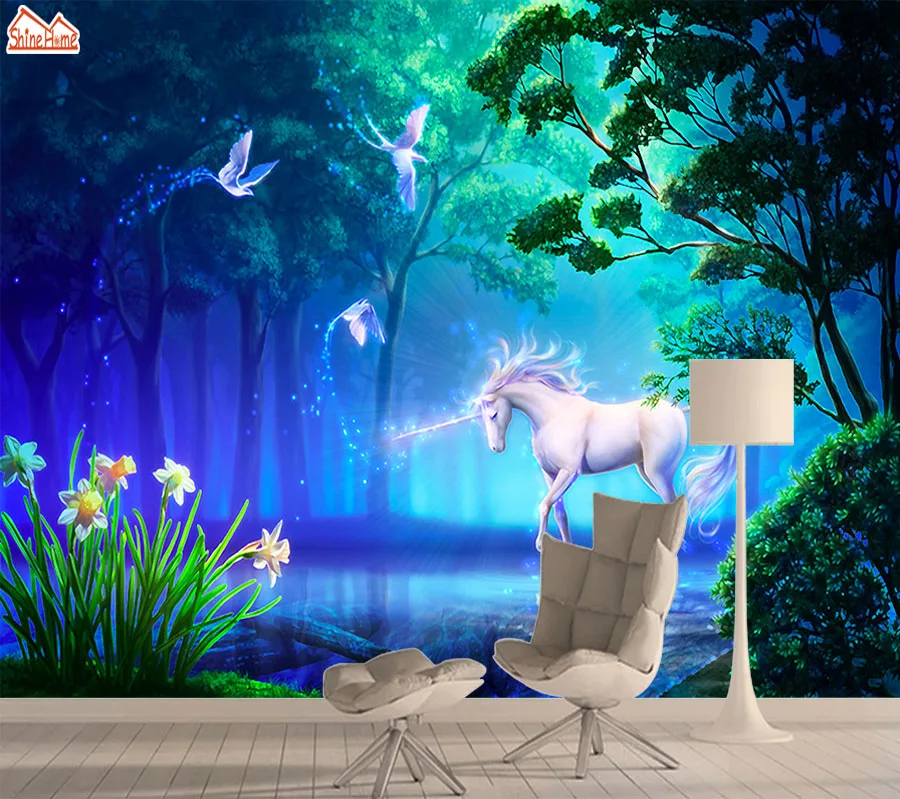 Peel And Stick 3d Mural Forest Wall paper Decor Wallpaper Wall Murals Nature Vinyl Wallpapers