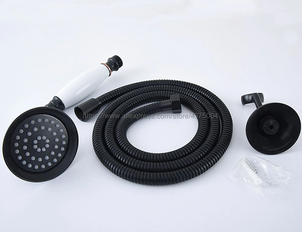 Oil Rubbed Bronze Shower Head Set With Shower Holder And 1.5 M Plumbing