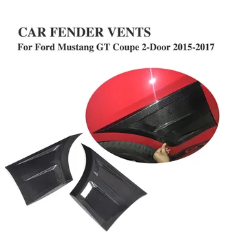 

Carbon Fiber for Ford Mustang Front Side Wing Fender Air Guide Vents Trim Coupe 2-Door 2015-2018 2PCs/Set