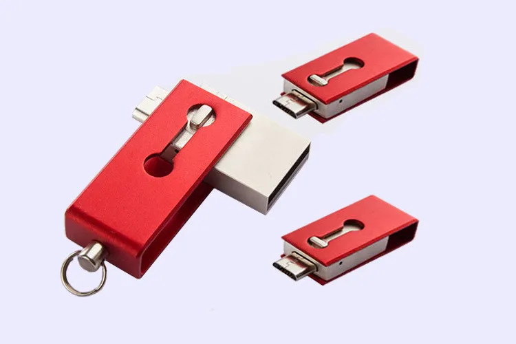 Мини Вращающийся OTG USB флэш-накопитель 8 ГБ 16 ГБ 32 ГБ 64 Гб USB карта флэш-памяти для Android смартфон флеш-накопитель, OTG флешка