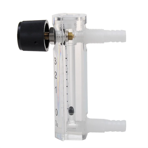 

LZQ-2 3LPM Plastic Air Flow Meter With Control Valve Connector for Detecting Controlling Oxygen
