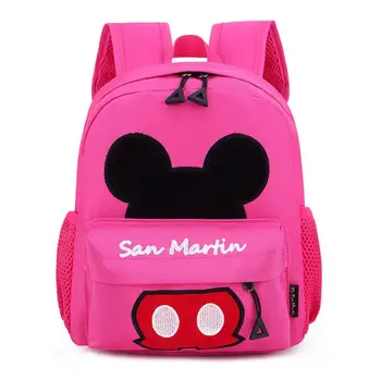 

Good Quality Kids bag Kindergarten Children Cartoon Mickey School Bags Minnie Backpack Waterproof Schoolbags Satchel