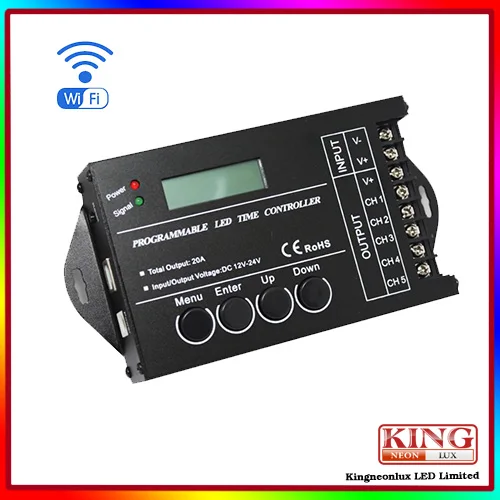 Wifi led RGB timing controller, time programmable RGB controller USB