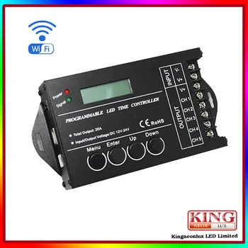 

Wifi led RGB timing controller, time programmable RGB controller USB dongle timmer automatice controler DC12-24V for aquaruim
