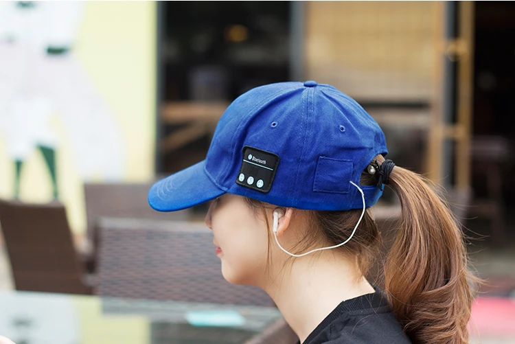 50pcs Bluetooth Music Earphone Hat 