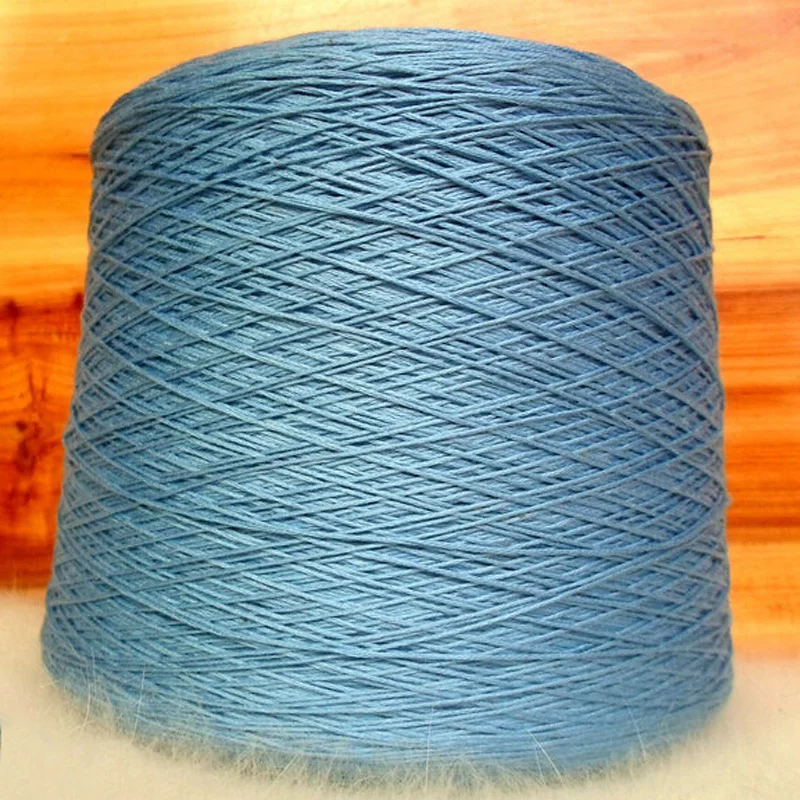 500g 100 Egyptian long staple cotton Worsted Super Soft Smooth Natural