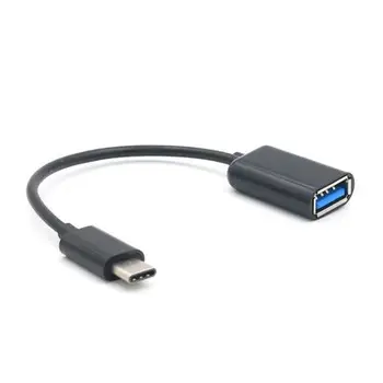 

25pcs/lot New Type C OTG Cable Adapter USB 3.1 Type-C Male to USB 3.0 A Female OTG Data Cable Cord Adapter White/Black