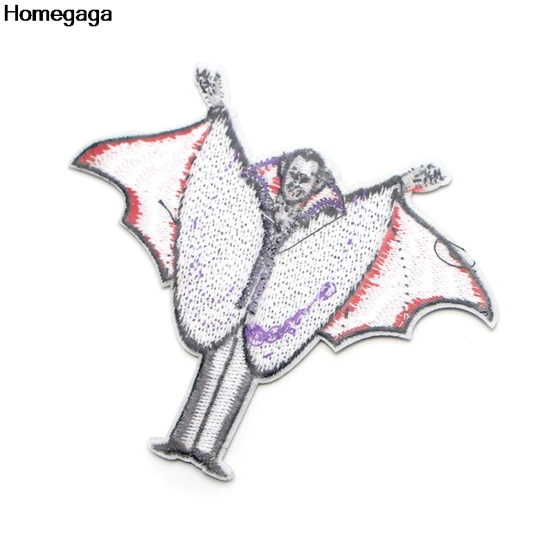 Homegaga Dracula аппликация нашивки утюгом на рубашке сумка женская вышивка стикер