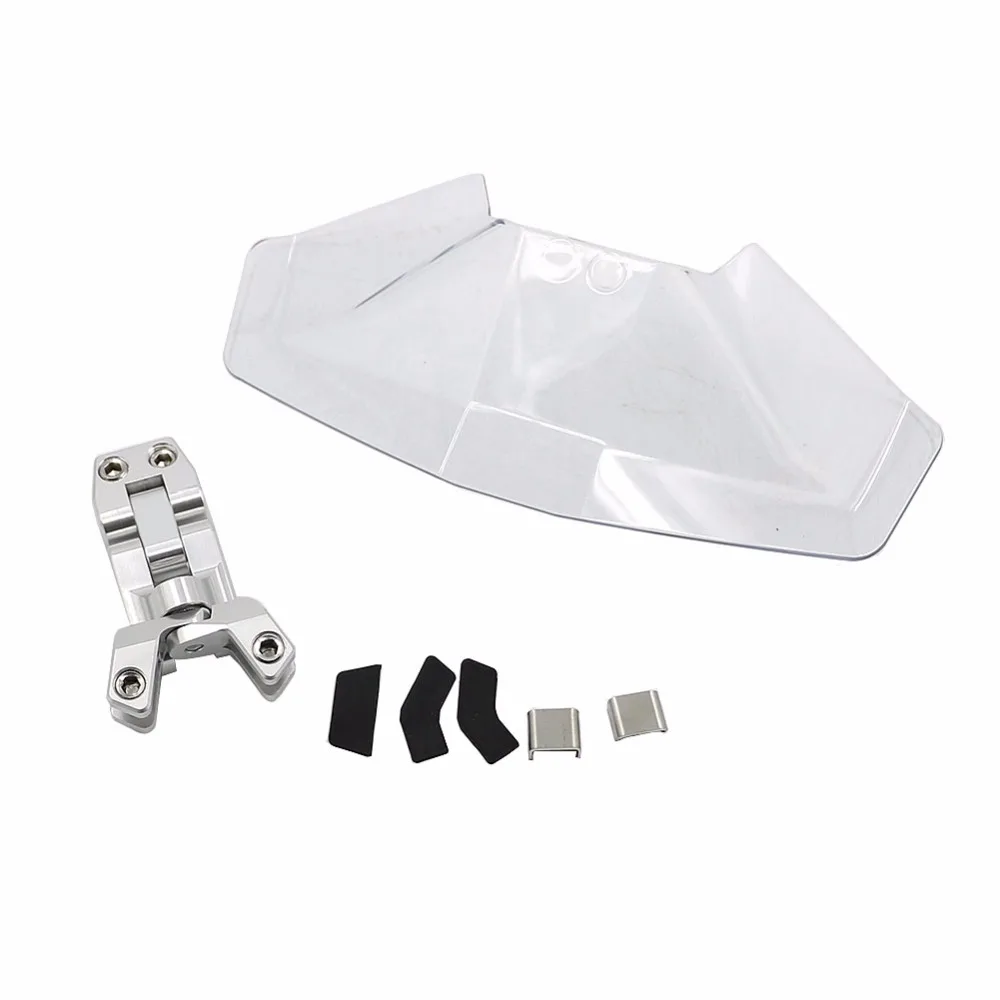 

R1200GS Motorcycle Risen Windshield Windscreen Bracket Set Screen Protector Adjustment 180 Lockable For BMW R 1200 GS 1200GS LC