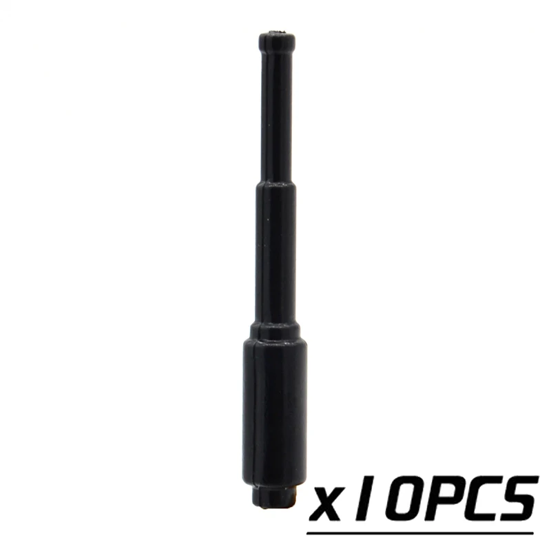 

10pcs/lot Military Batons MOC Blocks Weapons Bar Parts Building Bricks Gifts Toys for Children