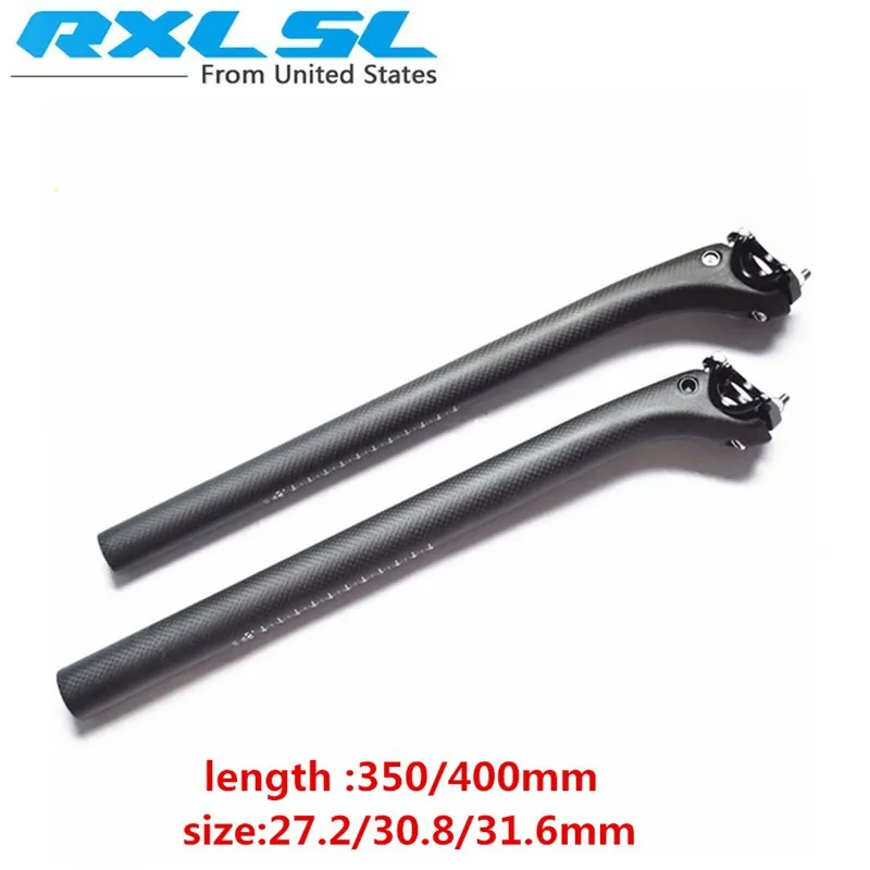 Seat post Carbon Bike Seatpost 3K Matte/Gloss 27.2...